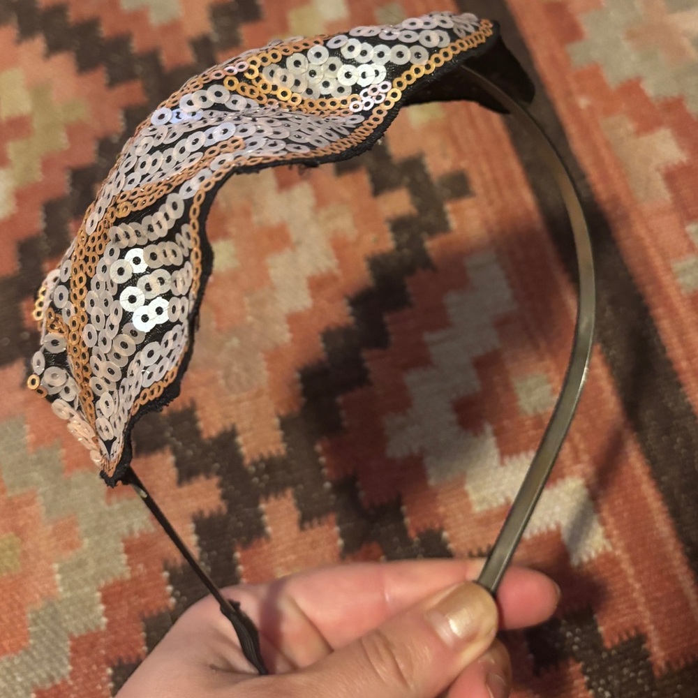 Sequin Embellished Headband